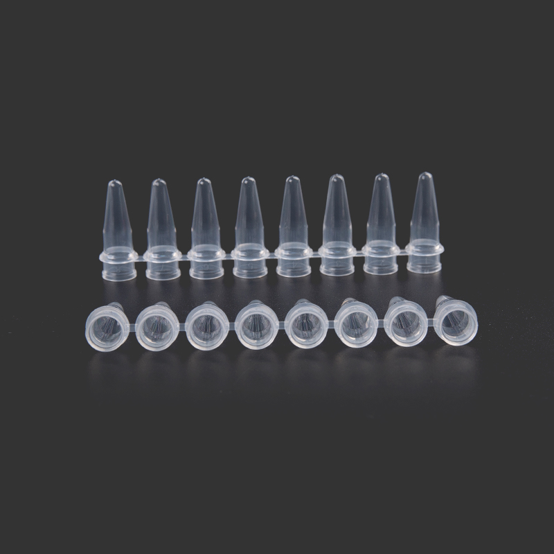 0,2 ml PCR 8-rørs strimmel
