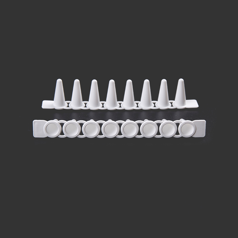 0,1 ml PCR 8-rørs strimmel