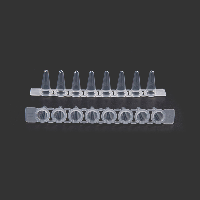 0,1 ml PCR 8-rørs strimmel