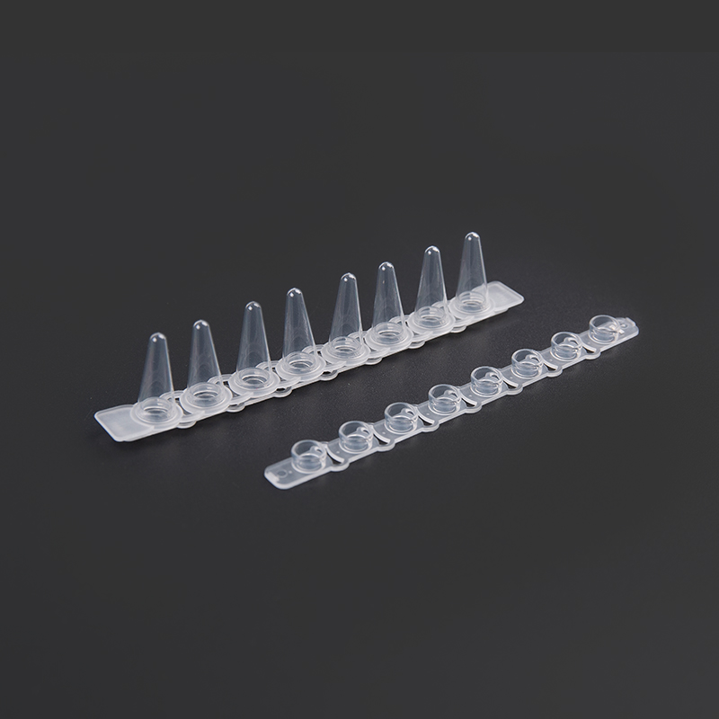 0,1 ml PCR 8-rørs strimmel
